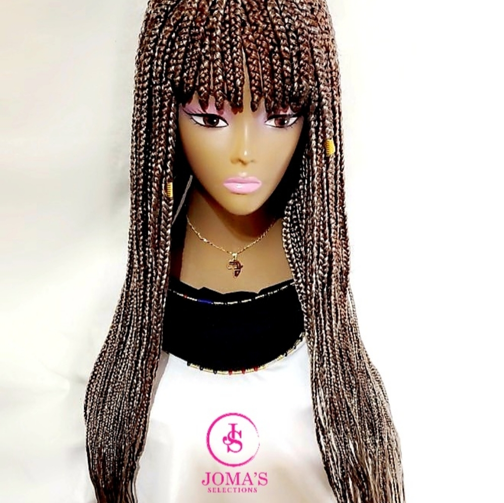 Braided Bangs wig